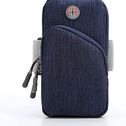 VIZCO Mens Cross Body Bag For 6.5 Inch Mobile Arm Band Hand Holder Case Gym Outdoor Sport Running Pouch Armband Bag for (Color : Hortel�)-image-37