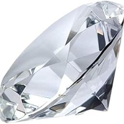 SSGR Crystal Diamond for Chandelier Multiperpose Use Like Table Home Table Office Home Decoration (100 MM)-34