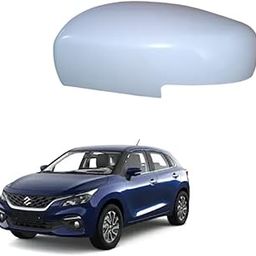 Car Styling -Left Passenger Side view Mirror Cover/Cap (Indicator Cut Type) compatible with Maruti Baleno 2015-2022- Unpainted-25