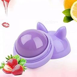 Tiny Deal Cartoon Shape Hydrating & Moisturize Round Ball Mini Lip Balm (Pack Of 2) - Multicolor-7