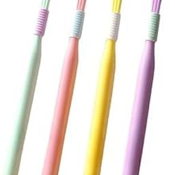MAQOiW Three-Sided Soft Toothbrush, V Shaped Innovative Sensory and Autistic Oral Care Toothbrush, 3-Headed Brush Deeply and Thoroughly to Clean Teeth & Gums, Suitable for Adults, Toddlers (1)-image-69