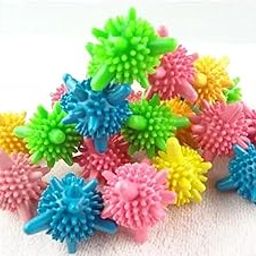 Concepta Eco Friendly Washing Machine Laundry Balls Reusable Tangle Free, Scrubbing Laundry Balls, Hypoallergenic, and Chemical Free Unique Shape Best for Clean and Soft Anti-wrap Protection Washing Clothes (Pack of 5 Pis)-12