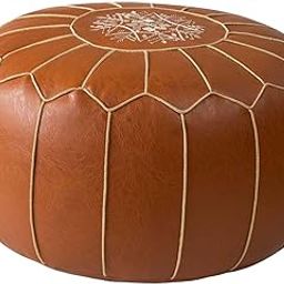 The Style SutraFloor Cushion Pad Comfortable Ottoman Pouf for Sofa Bed Floor Seating Office Brown | Home Decor| Pillows-15