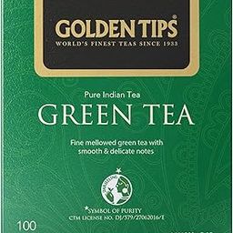 Golden Tips Healthy/Natural and Organic Darjeeling Green Tea Bags (100 Bags, 200 Gram)-image-90