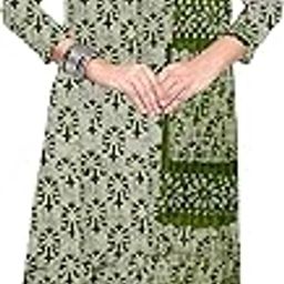 Green Floral Design Hand Batik Pure Cotton Dress Material Set-image-9