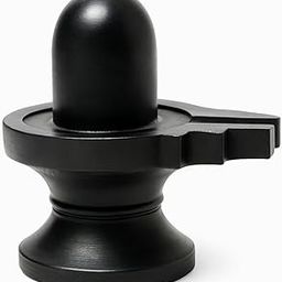 athizay Black Stone Shivling for Puja – Handcrafted Shivling Idol for Mandir, Home Temple & Office, Car Dashboard, Made in India (8.8 CM Black)-image-41