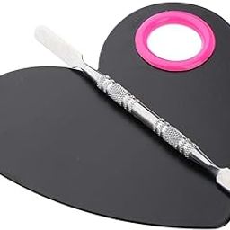CALANDIS™ Stainless Steel Makeup Mixing Eyeshadow Paint Blending Palette Spatula Black | Other Makeup Tools & Accs | Makeup Tools & Accessories | Makeup-13