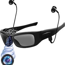 Video Glasses with Bluetooth, HD 1080P Video Glasses with Polarized UV400 Lens for Outdoor Sports(No Audio)-picture-18