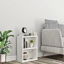 SBF Bookcase Showcase Shelf Organizer Storage Shelves | Kids Storage Racks and Shelves | Storage Racks for Home (2 Tier, White) DIY(Do-It-Yourself)-picture-20