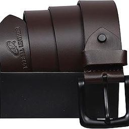 belts for men leather original | belt for men formal | Original branded belt | Adjustable size fits Waist up to 46 inches (Rosewood brown)-image-61