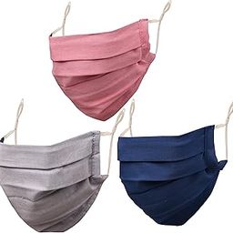 Touchstone Filter pocket nose bridge denim look double layer anti-pollution smog smoke cold cough protective cotton face mask Reusable Machine Washable for men, women.-image-48