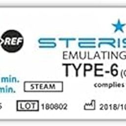 STERISTAR Type 6 (Class 6) Emulating Indicator Self adhesive Chemical Indicators/Strips 250Pcs-image-3