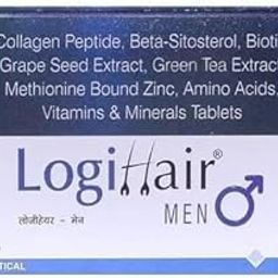 UNIGLOW Logihair Tablet For Men, 30 Tablet-11
