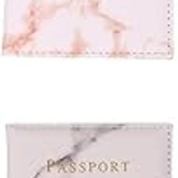2X Travel Passports Holder Passport Holder Cover Wallet Case|Clothing Shoes & Accessories | Womens Accessories | ID & Document Holders|2 Pieces Pports Holders-image-81