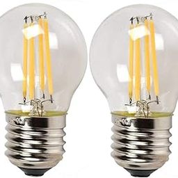 CITRA 4 Watt LED Filament Light Bulb In G45 E26/E27 Medium Base Dimmable (Yellow) - Pack of 2-image-20