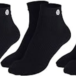 Graduated Compression Socks |Unisex |Formal, Atheletic, Biking, Running & Fitness|Improved Blood Circulation, Pain Relief, Recovery|Ankle Length |Pack of 3|Black -S/M-image-92