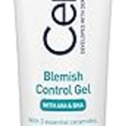 Cerave Blemish Control Gel with 2% Salicylic Acid and Niacinamide, Treats Blemish-Prone Skin By Reducing Acne and Blackheads. Acne Spot Treatment Gel Minimises Pores & Prevents Breakouts, 40ml-45
