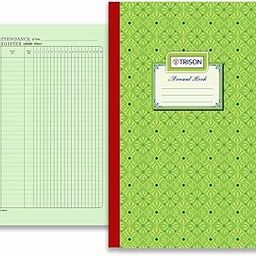 Daily Attendance Register | 50 Pages | 19x32 cm | Hardbound | 31 Days Format | Ideal for Corporations, institutions, Offices & Schools | Quire 1 | Pack of 1-30