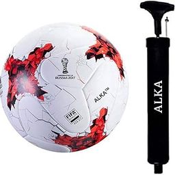 ALKA Combo PVC Football , Size 5 with Pump (Multicolor)-image-43