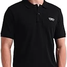 u.s. polo assn. Men's Ribbed Collar Pure Cotton Slim Fit Polo Shirt-picture-5