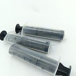 advancedestore (50 ML 3 PIECES) multipurpose industrial syringe with needle for projects and small birds animal feeding-16