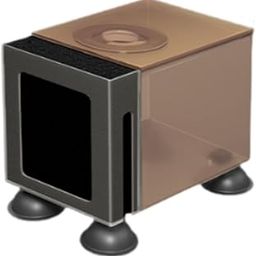 CALANDIS® Aquarium Filter Box Submersible Water Pump Turtle Tank Fish Tank Accessories Large Brown | Pet Supplies | Fish & Aquariums | Aquariums & Tanks-image-17