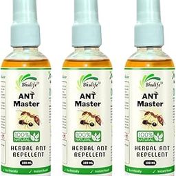 Bhulife Natural Ant Repellent Spray For Home | Most effective Ant Killer Spray |100MLx3-image-35
