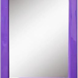 mpowtech Magnetic Locker Mirror,Makeup Mirror - 5" x 7" Real Glass Mirrors - Ideal for School Locker, Bathroom, Household Refrigerator, Workshop Toolbox, Office Cabinet,Locker Accessor (Purple)-picture-32