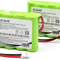 Coonyard 2 Pack 6V 2700mAh Alkaline Battery Non-Rechargeable Replacement for PurelI ES8 Hand Sanitizer Dispenser L91VP-F4C GPRHORW01018 Battery-image-71
