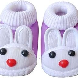 Baby Booties for Newborns – Soft Sole Prewalker Shoes with Cute Animal Design for Boys & Girls (6-12 Months) Pack of 1-picture-20
