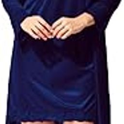 Apparels Satin 2 PC Nighty/Night Wear Set with Robe | V- Neck | Solid/Plain | Attractive & Stylish | for Women, Girlfriend, Wife-image-92