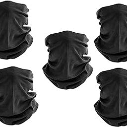 4,6,9 PCS Face Scarf Headband Bandana Mask - 16 in 1 Headwear Multiuse Neck Gaiter Headwrap Balaclava Helmet Liner Dust Head Sport Sweatband for Face Shield Ski Men Cold Snowboard-image-78