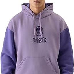 T-Shirt for Men Official Black Panther: Wakanda Forever Mens and Boys T-Shirts Loose fit Graphic Printed 100% Cotton Navy Blue Color Oversized Full Sleeve T-Shirts-picture-2