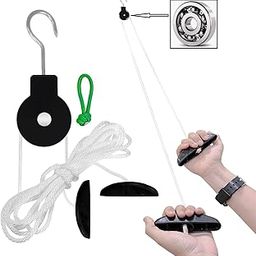 Physiotherapy Rope and Pulley for Pain Relief (With bearing) for physical therapy frozen shoulder and other hand exercised-16