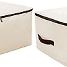 Home Care Store Closet Organizer With Heavy Canvas Fabric. (PACK OF 2)-29
