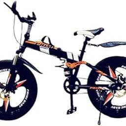 Kids 20 Inch Non Gear Foldable Mountain Bike Bicycle, Dual, Multicolor-picture-32