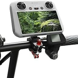 GetZget® Bike Bracket for DJI Mini 3 & Pro/Mavic 3 Classic Display Remote Controller/ insta360 One X2/ X3/ Gopro/Osmo Pocket/Action 3 Cycle, Motor Bike Mount Accessories-59