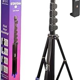 Kreo 1.6m Stayble Tripod Stand with Mobile Phone Holder for Mobile Phone Stand for Ring Lights and Camera Light Stand Tripod for Phone Mobile Stand for Video Recording Camera Stand for Video Shooting-11
