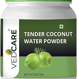 Vedcare Tender Coconut Water Powder for Energy Drink, 200 gm-25