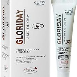 Gloriday Under Eye Cream for dark circles, fine lines & puffy eyes for Women & Men, Dermatologically tested 15Gm-20
