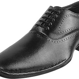 Men's Formal Faux Leather Stylish Lace-up Dress Shoes-image-14