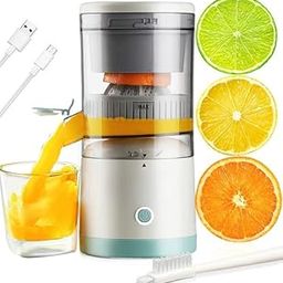 Rechargeable Citrus Orange Squeezer, Mosambi, Wireless Portable Juicer Blender with USB Charging Electric for Kitchen & Travel Purpose (Multicolour)-39