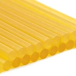 40 Pc Hot Melt Glue Sticks Yellow Industrial Grade 200mm Length (8 inch) and 11 mm width| Suitable for Glue gun above 20 Watts | Pack of 40 Sticks-image-77