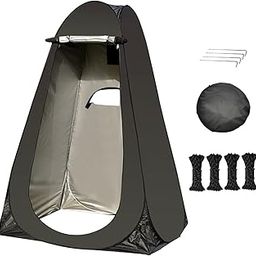 BNF Privacy Tent Shelter for Single Person Shower Tent for CING Hiking Picnic Black | Sporting Goods | Outdoor Sports | Camping & Hiking | Tents & Canopies | Tents-image-33