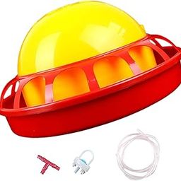 BNF® Automatic Chicken Waterer Chick Hen Poultry Farming Drinkers Set 22x12x3.5cm|Pet Supplies | Bird Supplies | Feeders-image-4