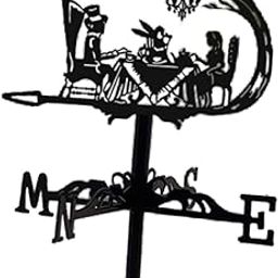 ILSMYSUTRA® Small Weathervane Delicate Garden Decor Weather Vane for Outdoor Yard Garden Style A|Yard, Garden & Outdoor Living|Garden D?©Cor|Weathervanes-image-47