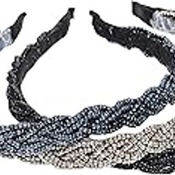 New Limited Edition Metal Braid Beaded Fancy Party Wedding Hairband Headband Hair Accessories-image-54