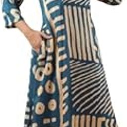 Women's Blue Printed Russian SilkCo-ord Set-image-84