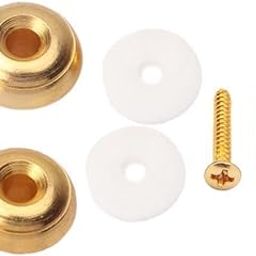 ATORSE 3xGuitar Mushroom Head Strap Ukulele Buttons Mandolin Locks Buckle Parts Gold-image-63