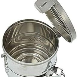 BOS Medicare Surgical® Dressing Drum 8x8 Inch | Stainless Steel Autoclavable Drum for Medical, Surgical, and Hospital Use | Sterilization Storage Container with Locking Lid | Rust-Resistant-image-7